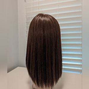Synthetic Lace front wig (Mono Part)